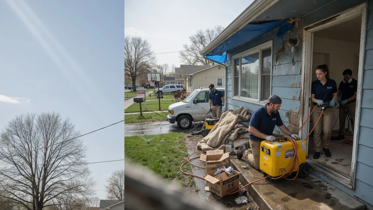 Basement Flood Cleanup in Denison, IA near me